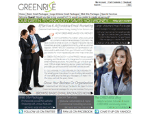 Tablet Screenshot of greenrise.com